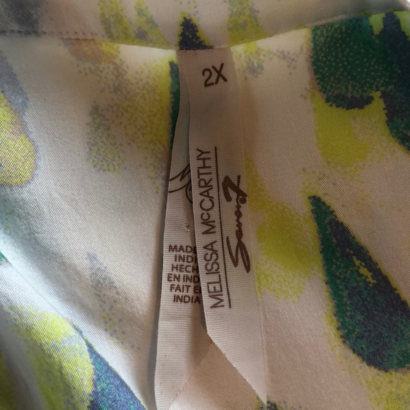 Melissa McCarthy SEVEN tunic top 💚 - Picture 4 of 7